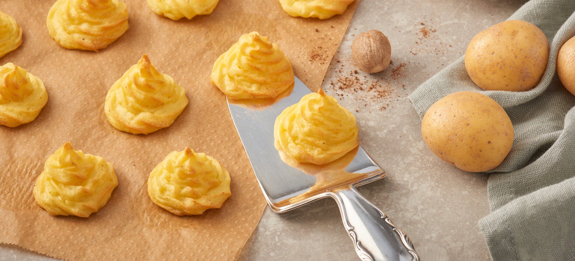 Hertuginne poteter oppskrift: Slik gjør du potetkronene perfekte!