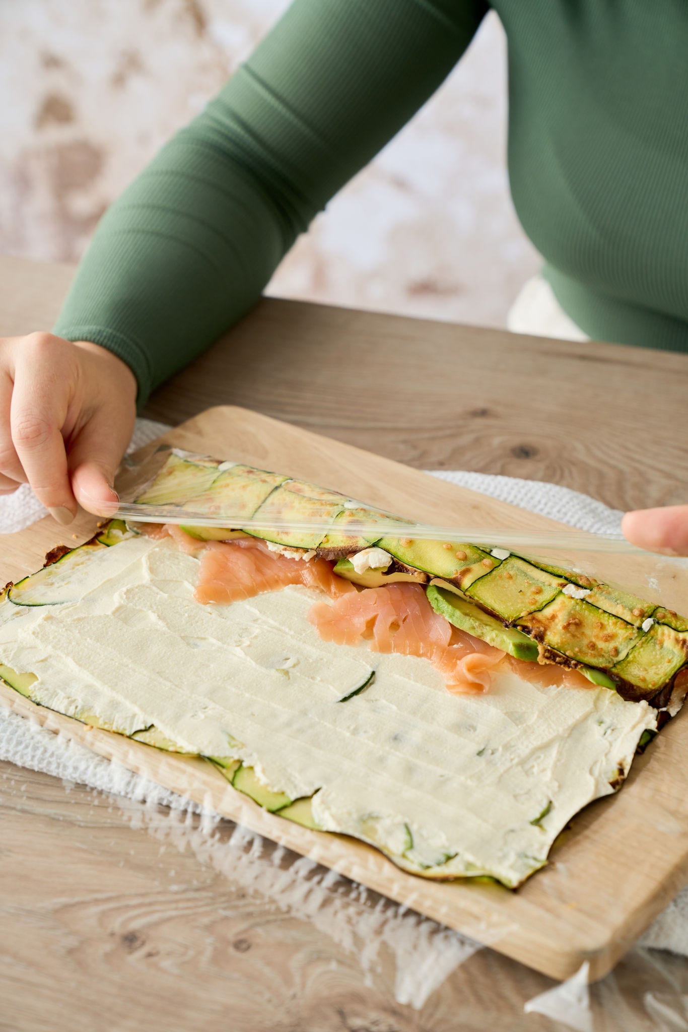 Rask fingermat: Sushioppskrift med courgette