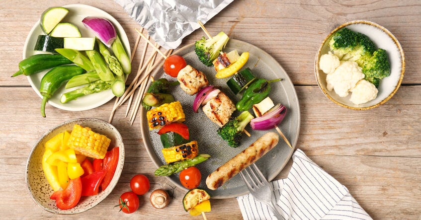 Fyll dine egne grillspyd - for nytelse etter din smak