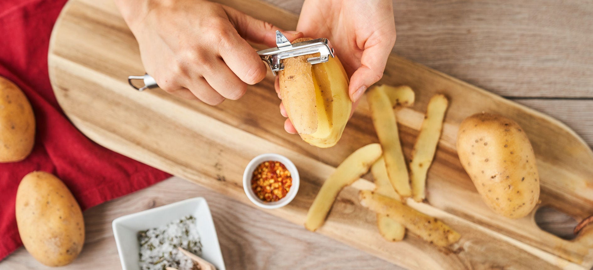Chips laget av potetskall: Din snack uten avfall