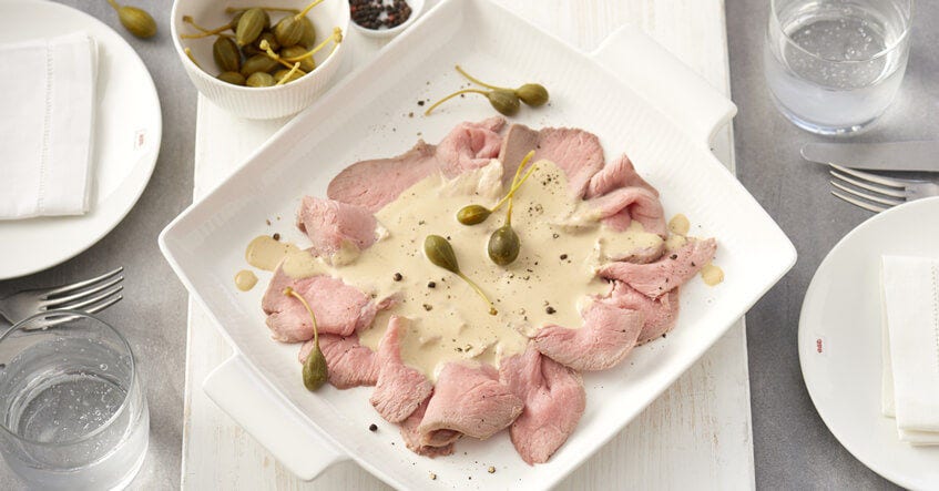 Vitello Tonnato-oppskrift: Enkel å tilberede originalen