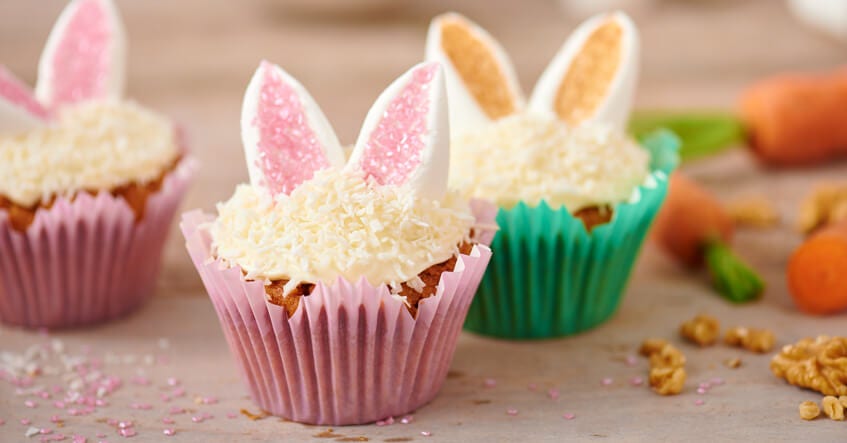 Kaninmuffins: Den enkle påskeoppskriften på søte muffins