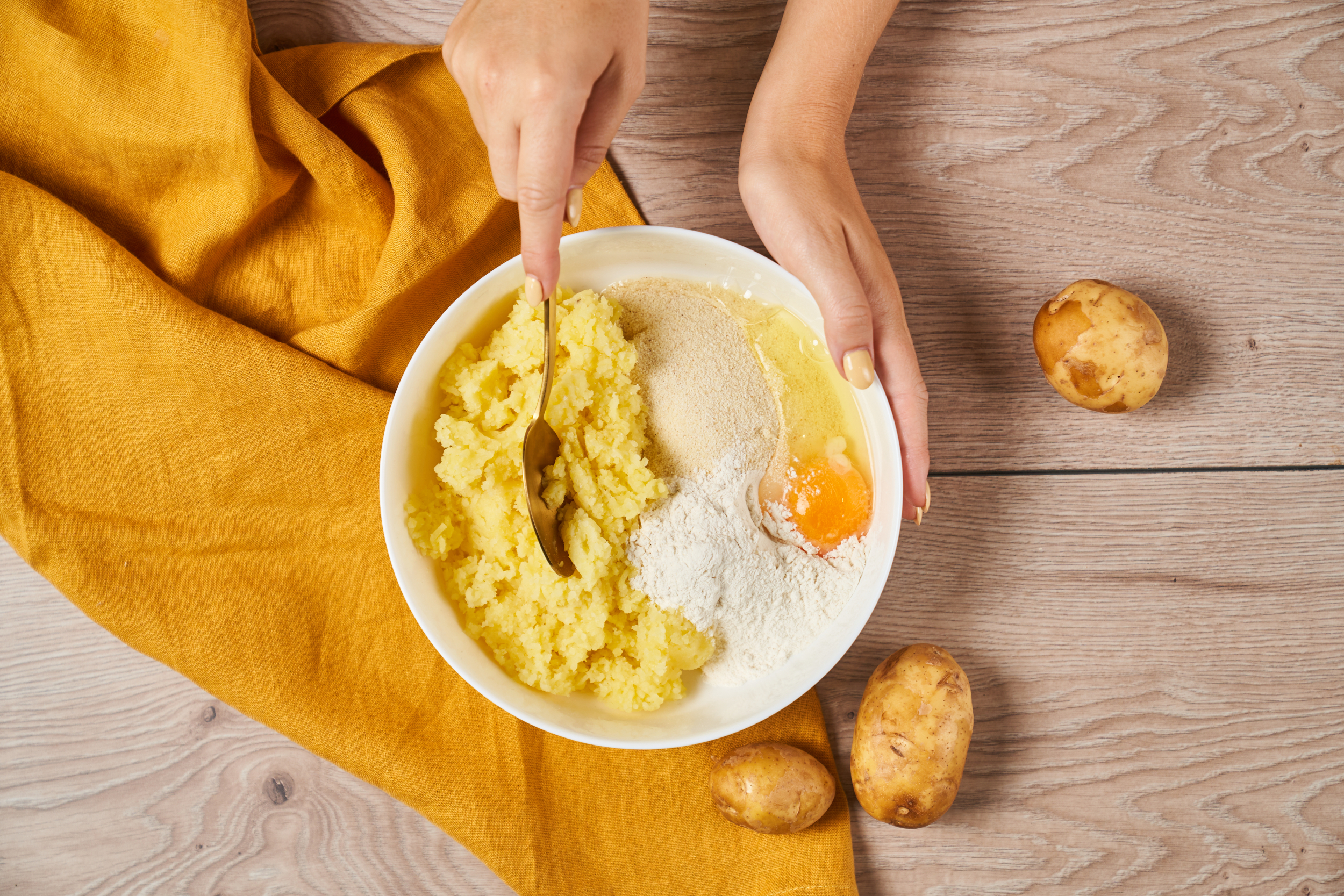 Italiensk klassiker: gnocchi laget av potetrester