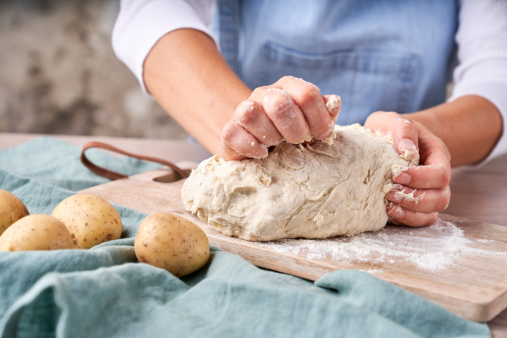 Slik baker du saftig potetbrød: Bruk kokte poteter