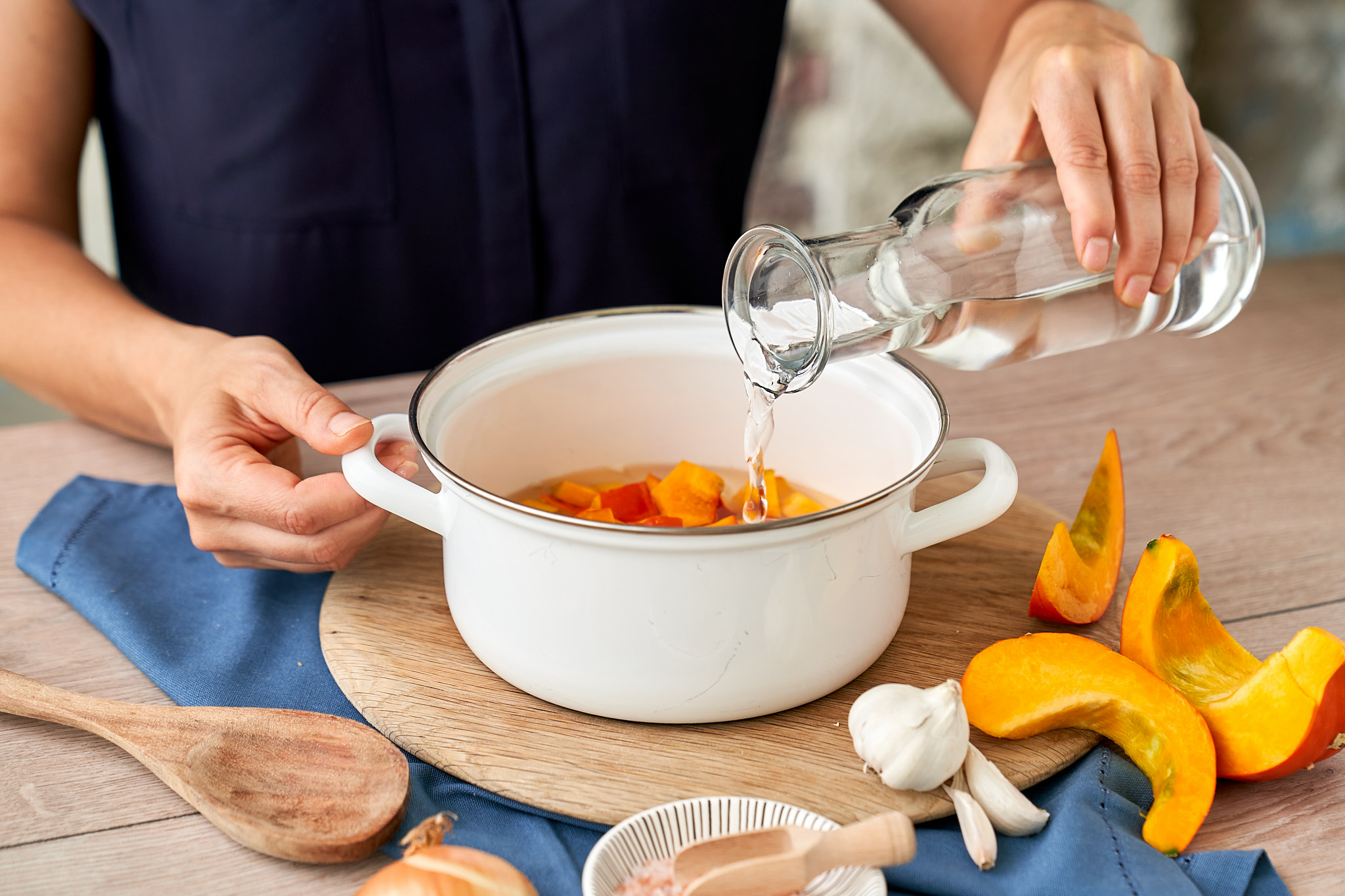 Gresskarsuppe med en vri – høstlig, kremaktig og raffinert krydret