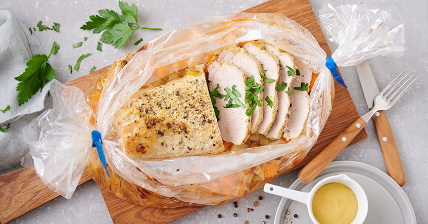 Stekt svinekjøtt i et stekerør: Den enkle oppskriften på saftig stek