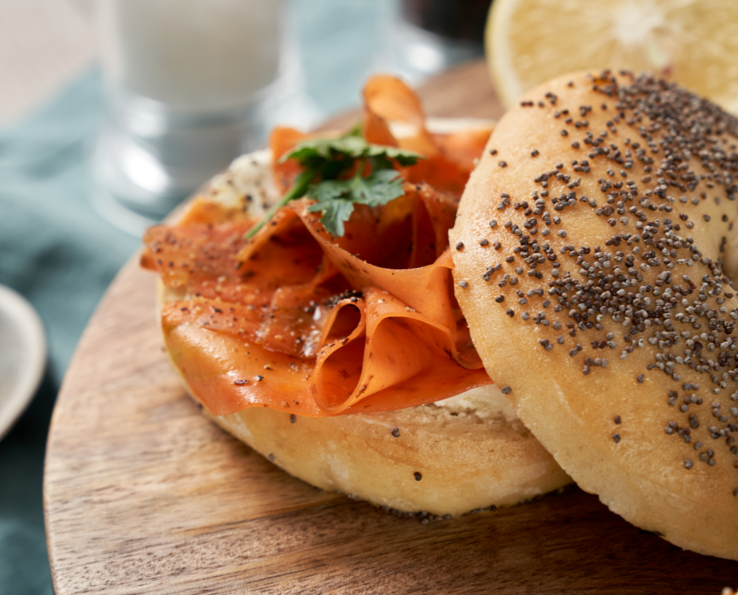 Vegansk laks laget av gulrøtter – plantebasert, aromatisk og overraskende deilig