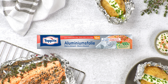 Toppits® aluminiumsfolie