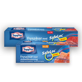 Fryspose med Safeloc® fra Toppits®